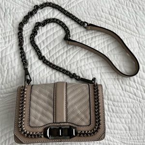 Rebecca Minkoff Quilted Mini Love Crossbody/Shoulder Bag